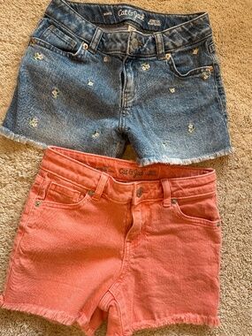 Cat & Jack shorts girl size medium 8